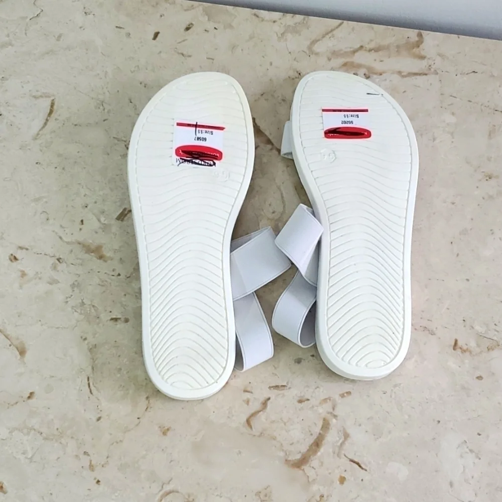 🆕️ NEW Women's Steve Madden Rafa Sandal, Size 7 / 8.5 / 9 / 9.5 / 10 - White - Picture 9 of 9